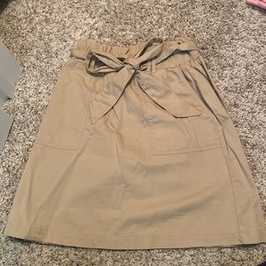 BP Nordstrom tan high rise skirt